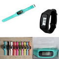 Silicone Wristband Pedometer Step Counter